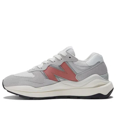 NEW BALANCE (WMNS) New Balance 57/40 'Light Aluminum Mineral Red'