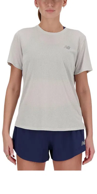 NEW BALANCE (WMNS) New Balance Athletics T-Shirt 'Ash Heather'
