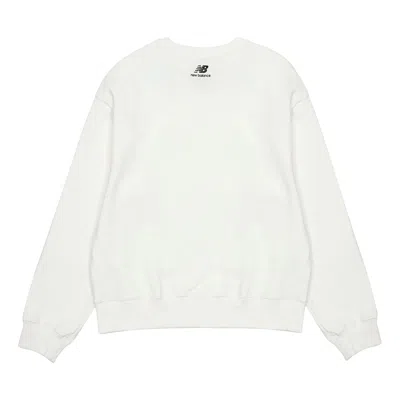 NEW BALANCE (WMNS) New Balance Logo Casual Sweatshirt 'White'