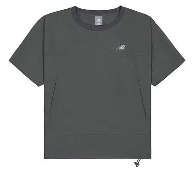 NEW BALANCE (WMNS) New Balance Mini Logo T-shirt 'Grey'