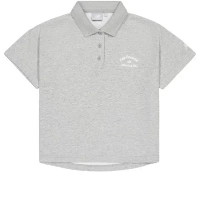 NEW BALANCE (WMNS) New Balance Polo T-Shirt 'Grey'