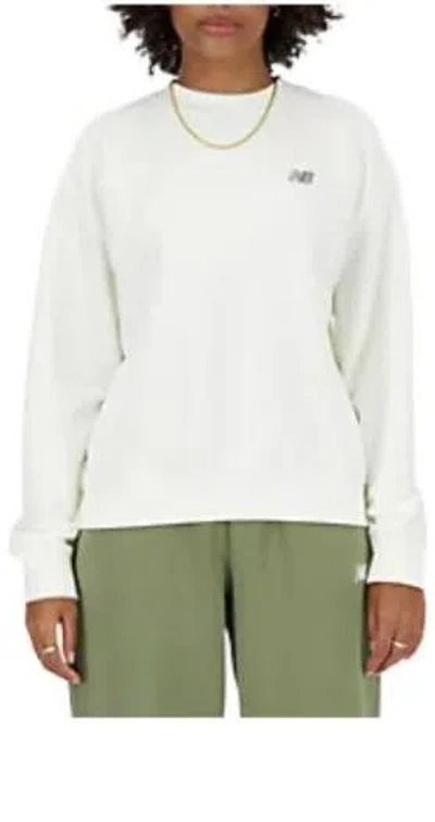 NEW BALANCE (WMNS) New Balance Sport Essentials French Terry Crew Sweatshirt 'Sea salt'