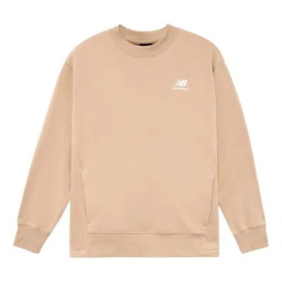 NEW BALANCE (WMNS) New Balance Sportswear Fleece Sweatshirt 'Orange White'