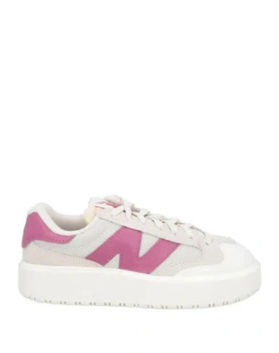 NEW BALANCE NEW BALANCE WOMAN SNEAKERS WHITE SIZE 8 LEATHER