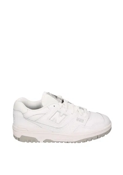 NEW BALANCE WOMEN'S SNEAKER NEW BALANCE BB550PB1 WHITE