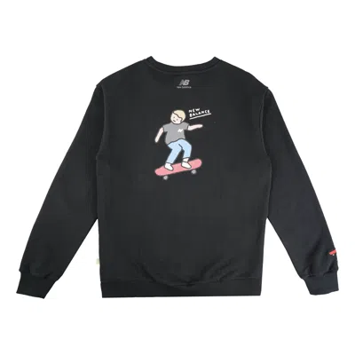 NEW BALANCE New Balance x DOE Printing Graphic Pullover 'Black'
