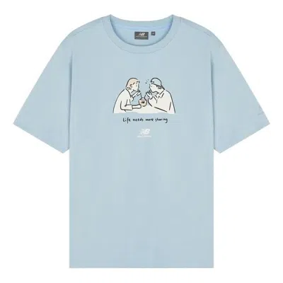 NEW BALANCE New Balance x PK Graphic Tee 'Sky Blue'