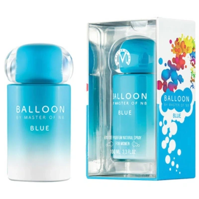 NEW BRAND NEW BRAND LADIES MASTER BALOON BLUE EDP SPRAY 3.4 OZ FRAGRANCES 5425039220369