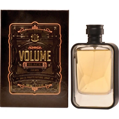 NEW BRAND NEW BRAND MEN'S CHIC 'N GLAM VOLUME BLACK EDT SPRAY 3.4 OZ FRAGRANCES 5425039221267