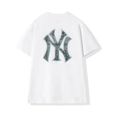 NEW ERA NEW ERA 纽亦华2024春新款MLB腰果花运动短袖T恤男女NY印花潮