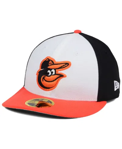 NEW ERA BALTIMORE ORIOLES LOW PROFILE AC PERFORMANCE 59FIFTY CAP
