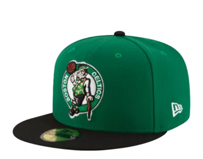 NEW ERA BOSTON CELTICS 2TONE 59FIFTY FITTED 70343703 GREEN/BLACK - GRAY UV