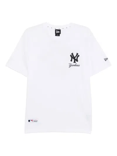 NEW ERA LOGO-EMBROIDERED T-SHIRT