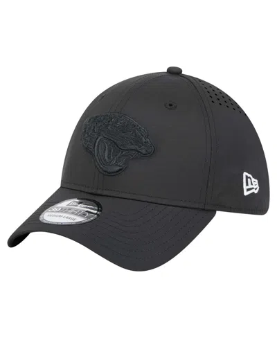 NEW ERA MEN'S BLACK JACKSONVILLE JAGUARS HYDRO 39THIRTY FLEX HAT