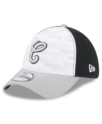 NEW ERA MEN'S BLACK/GRAY CHICAGO WHITE SOX 2025 MLB CLUBHOUSE 39THIRTY FLEX HAT