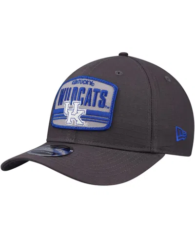NEW ERA MEN'S CHARCOAL KENTUCKY WILDCATS TEAM ELEVATED 9SEVENTY ADJUSTABLE HAT