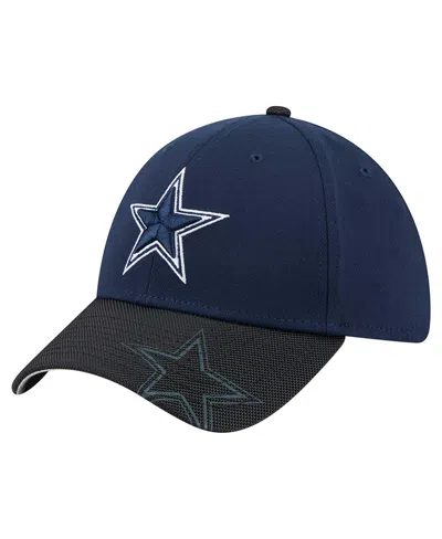 NEW ERA MEN'S NAVY DALLAS COWBOYS HIT 39THIRTY FLEX HAT