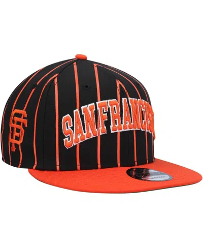NEW ERA MEN'S NEW ERA BLACK SAN FRANCISCO GIANTS CITY ARCH 9FIFTY SNAPBACK HAT