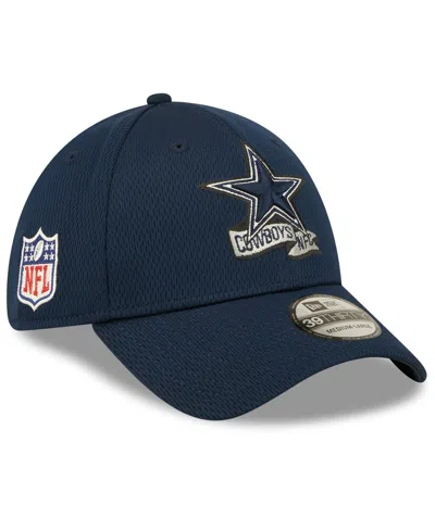 NEW ERA MEN'S NEW ERA NAVY DALLAS COWBOYS 2022 SIDELINE 39THIRTY COACHES FLEX HAT