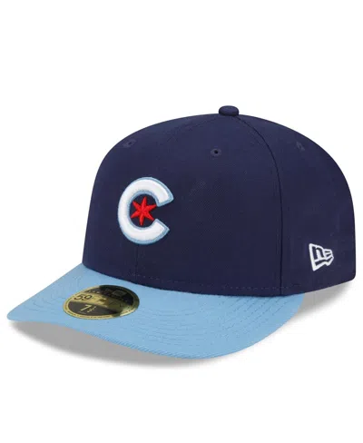 NEW ERA MEN'S NEW ERA ROYAL CHICAGO CUBS CITY CONNECT LOW PROFILE 59FIFTY FITTED HAT
