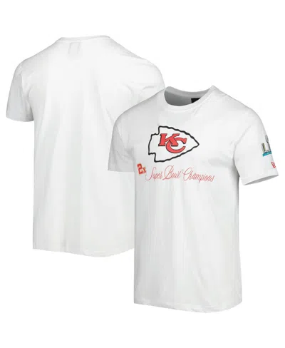 NEW ERA MEN'S NEW ERA WHITE KANSAS CITY CHIEFS HISTORIC CHAMPS T-SHIRT
