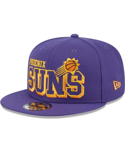 NEW ERA MEN'S PURPLE PHOENIX SUNS GAMEDAY 59FIFTY SNAPBACK HAT