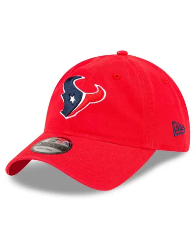 NEW ERA MEN'S RED HOUSTON TEXANS CORE CLASSIC 9TWENTY ADJUSTABLE HAT