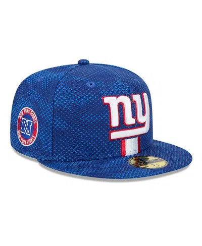 NEW ERA MEN'S ROYAL NEW YORK GIANTS 2024 SIDELINE 59FIFTY FITTED HAT
