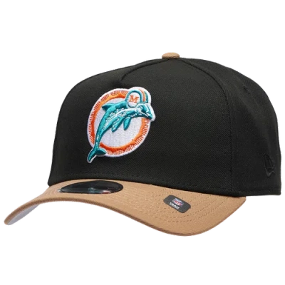 NEW ERA MENS MIAMI DOLPHINS NEW ERA DOLPHINS 9FORTY A-FRAME CAP