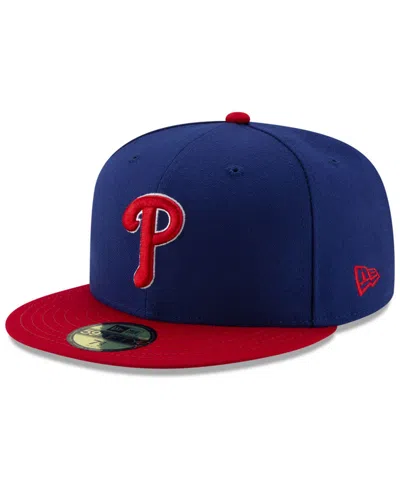 NEW ERA PHILADELPHIA PHILLIES AUTHENTIC COLLECTION 59FIFTY FITTED CAP