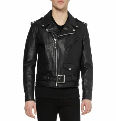 NEW FASHION STYLE PREMIUM QUALITÄT HERREN SCHWARZ 100% PURE ECHTLEDER MOTORRADJACKE NFS 634
