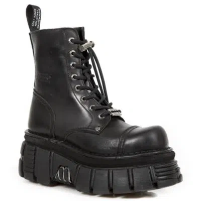 NEW ROCK BOTAS PIEL MILITAR UNISEX ROCK ORIGINAL PLATAFORMA M.NEWMILI083-S21