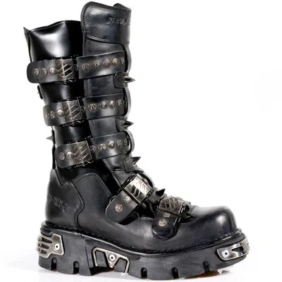 NEW ROCK NEWROCK M.134 S1 SCHWARZ - ROCK STIEFEL - UNISEX