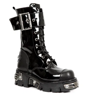 NEW ROCK NEWROCK M.312 S6 SCHWARZ - ROCK STIEFEL - UNISEX