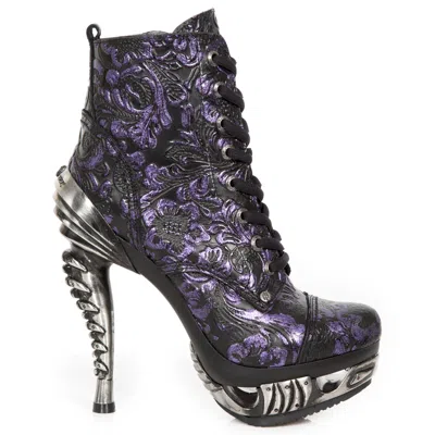 NEW ROCK ROCK M.MAG016 S25 LILA - STIEFEL, MAGNETO, DAMEN