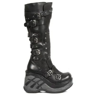 NEW ROCK ROCK M.SP9831 S1 SCHWARZ - STIEFEL, NEO CUNA SPORT, DAMEN