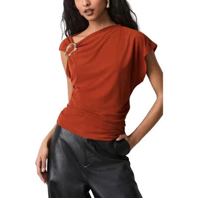 NEXT NEXT ASYMMETRIC DRAPE HARDWARE TOP