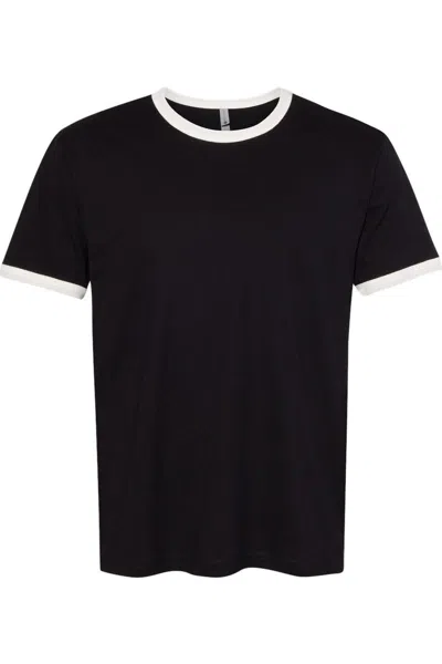 NEXT LEVEL UNISEX COTTON RINGER T-SHIRT