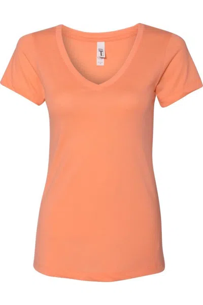 NEXT LEVEL WOMEN´S IDEAL V-NECK T-SHIRT