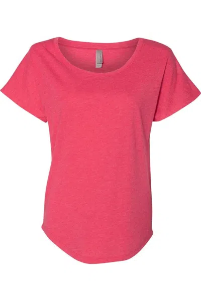 NEXT LEVEL WOMENS TRIBLEND DOLMAN T-SHIRT