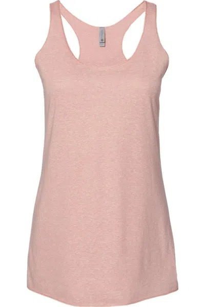 NEXT LEVEL WOMENS TRIBLEND RACERBACK TANK