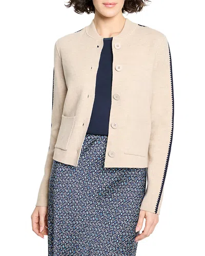 NIC + ZOE NIC+ZOE DASHING DUSK KNIT BOMBER JACKET