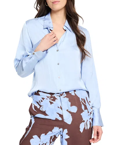 NIC + ZOE NIC+ZOE GLOSSY CRINKLE SHIRT