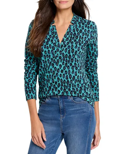 NIC + ZOE NIC+ZOE PEBBLE BLUES TOP