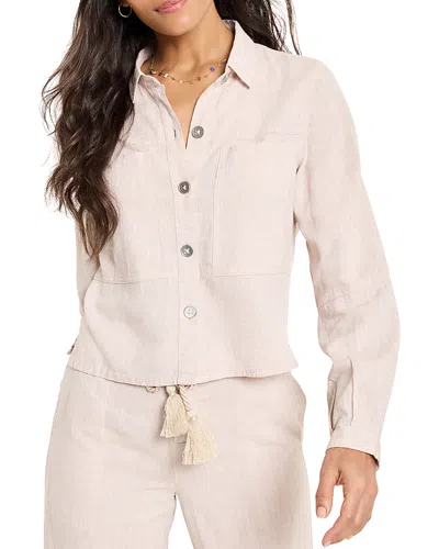 NIC + ZOE NIC+ZOE RUMBA LINEN POCKET JACKET
