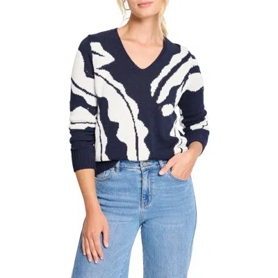 NIC + ZOE NIC+ZOE SHADOW REEF SWEATER