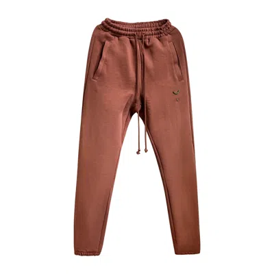 NICE BREED MEN'S DRAWSTRING CLAY SWEATPANTS