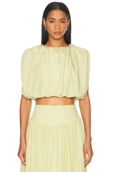 NICHOLAS NADIRA CROPPED SLEEVELESS BUBBLE TOP