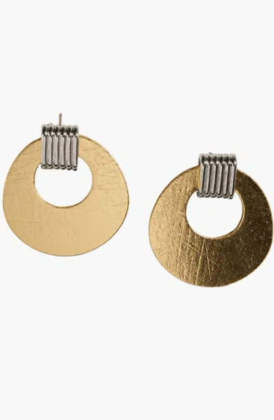 NICKEL & SUEDE NICKEL & SUEDE VINTAGE EVAN EARRINGS