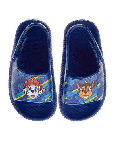 NICKELODEON TODDLER BOYS PATROL HOOK AND LOOP BACKSTRAP SLIDES